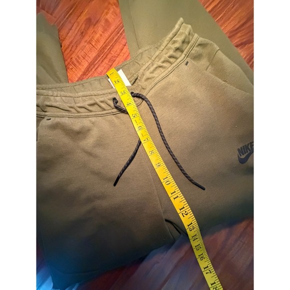 Nike Men's Sportswear Tech Fleece Jogger Pants Size S Rough Green CU4495-326 - Picture 6 of 8